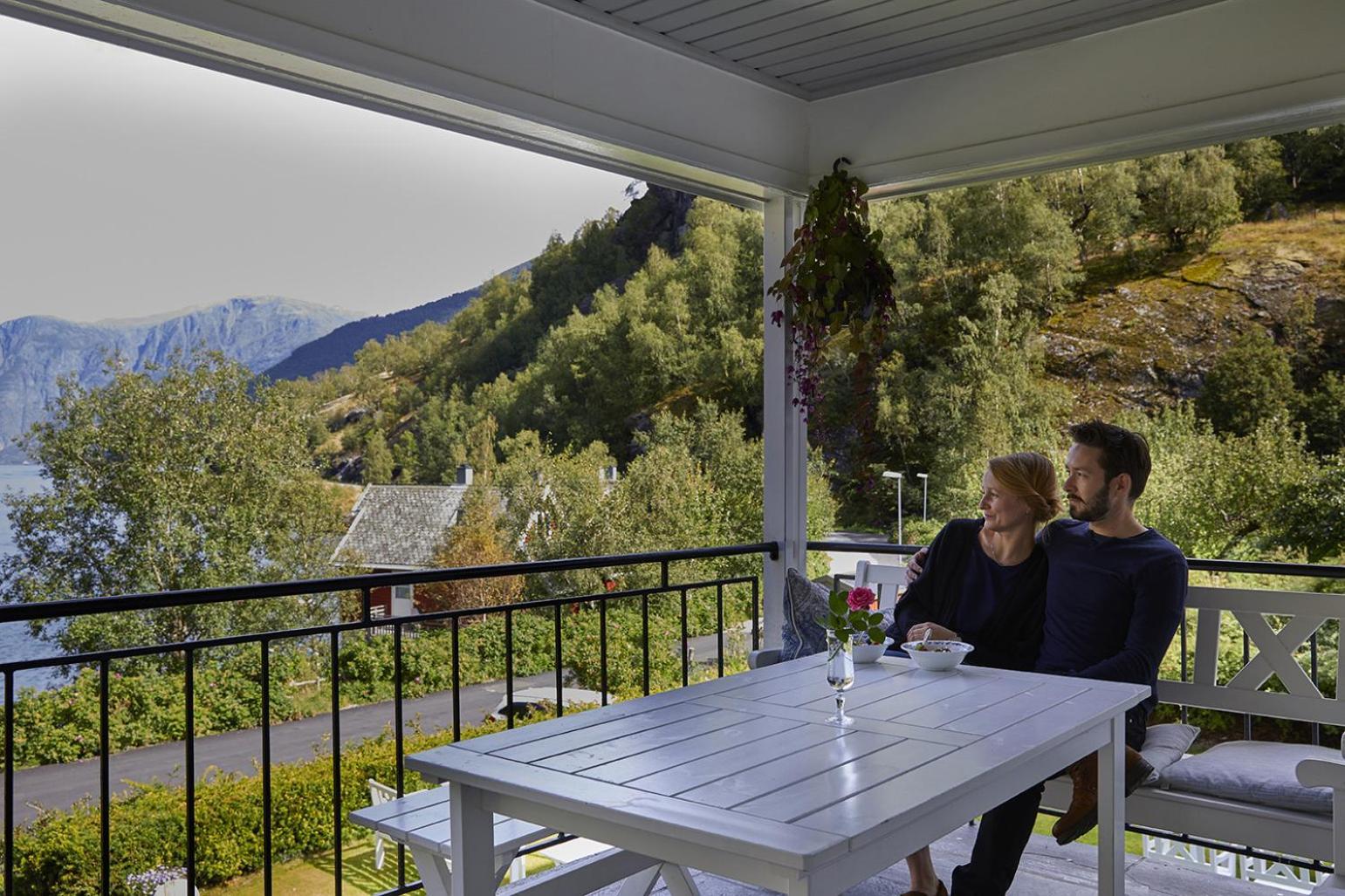 Heimly Pensjonat Flåm Exteriör bild